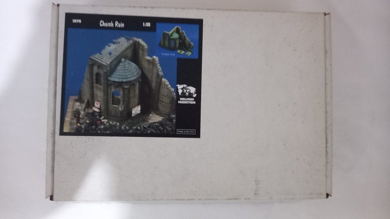 1/35 Verlinden Productions Church Ruin Carousel 1