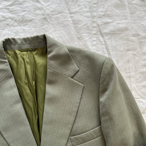 Vintage 1970s Hardy Amies Pure Wool Suit NZ Made Carousel 2