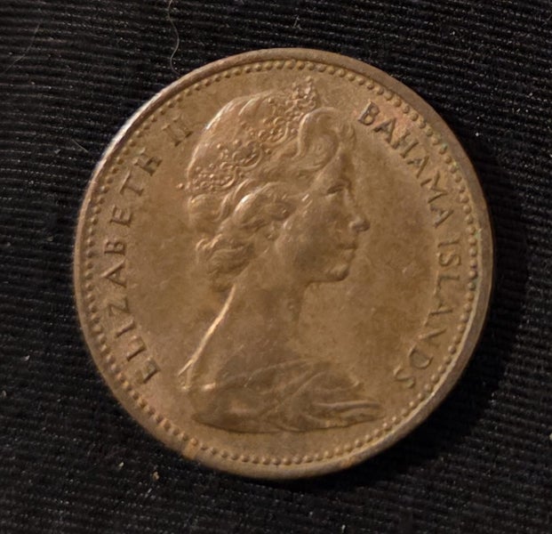 BAHAMA MULE ERROR COIN, NZ 2 CENTS/BAHAMAS 5 CENTS, EF!, $1 RES!! Carousel 2