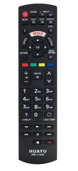 HUAYU TV REMOTE CONTROL PANASONIC RM-L1268 Carousel 1