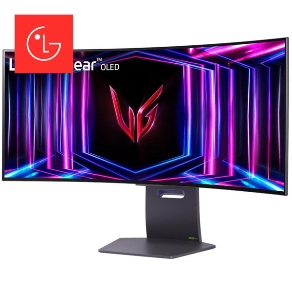 LG UltraGear 34GS95QE-B 34" WQHD 240Hz Curved 800R OLED Ultrawide Gaming Monitor Carousel 1