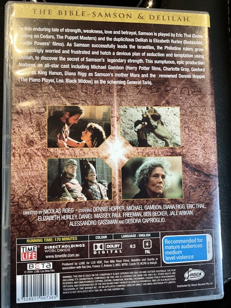 THE BIBLE - SAMSON & DELILAH ( EXCELLENT CONDITION )DVD64598614401155111