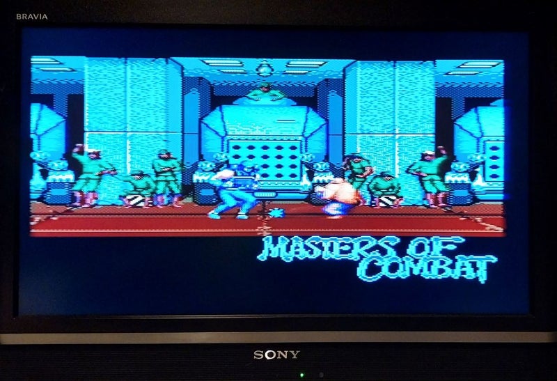Masters of Combat Sega Master System Carousel 2