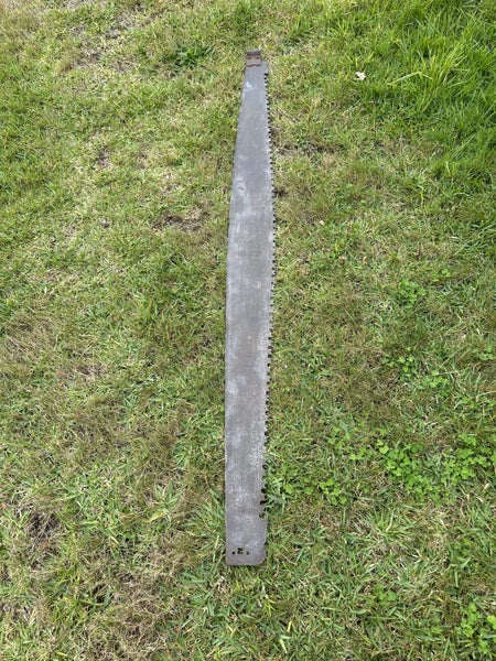 Vintage 2 person Cross Cut Saw Carousel 1