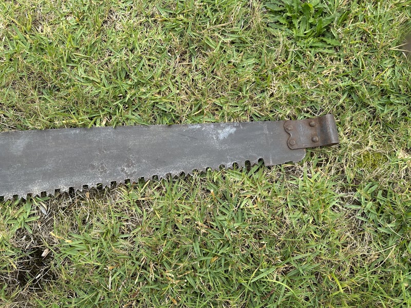 Vintage 2 person Cross Cut Saw Carousel 2