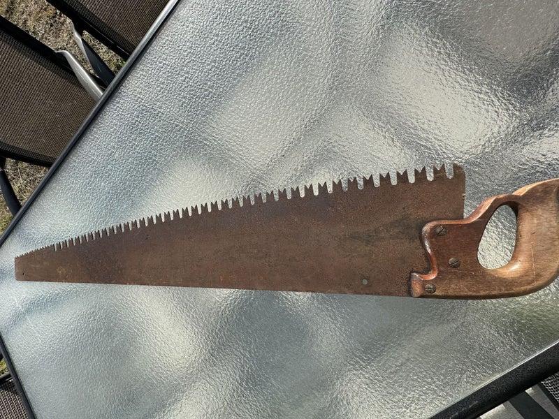 Vintage Cross Cut Saw Carousel 8