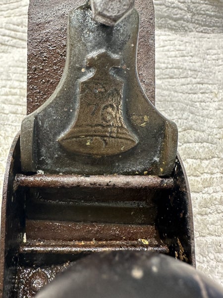 Antique 1877-1917 Stanley 104 Liberty Bell 76 Wood working Plane Carousel 1