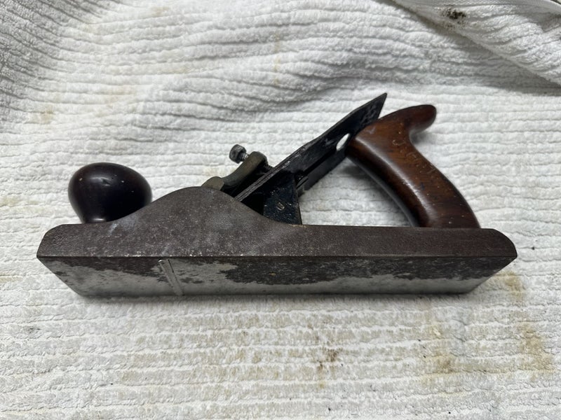 Antique 1877-1917 Stanley 104 Liberty Bell 76 Wood working Plane Carousel 2