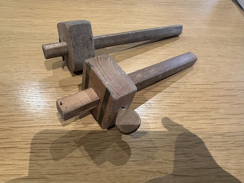 Vintage Wooden Marking Gauges Carousel 1