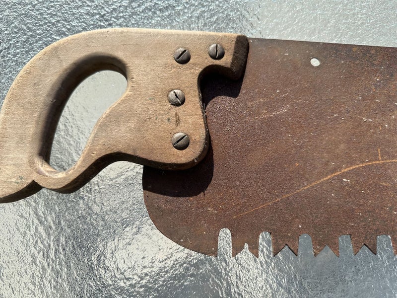 Vintage Cross Cut Saw Carousel 2