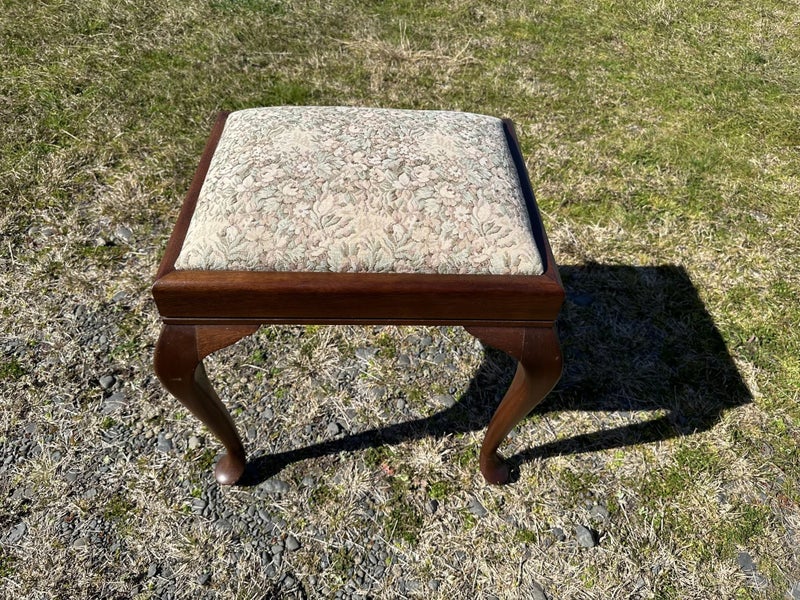 Mahogany Footstool Carousel 1
