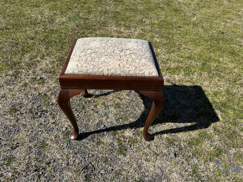 Mahogany Footstool Carousel 2