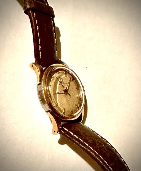 OMEGA GOLD WATCH Vintage Automatic.628647313370891113