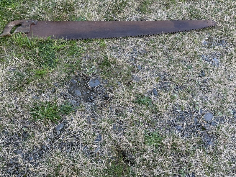 Vintage Cross Cut Saw Carousel 1