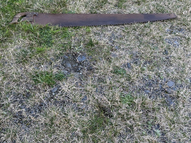 Vintage Cross Cut Saw Carousel 2