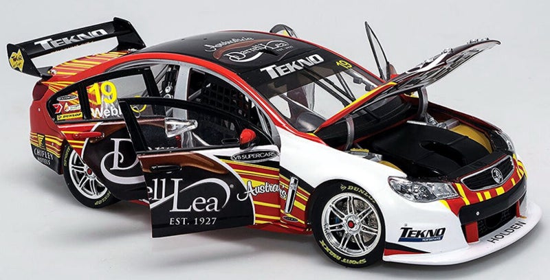 Holden VF Commodore #19 Jonathon Webb Team Tekno Darrell Lea 2013. Scale 1:18 Carousel 2