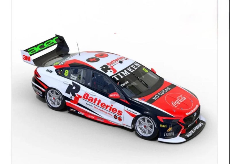 ZB Commodore - #8 Percat/Wood 2021 Repco Bathurst 1000. Scale 1:18 Carousel 1