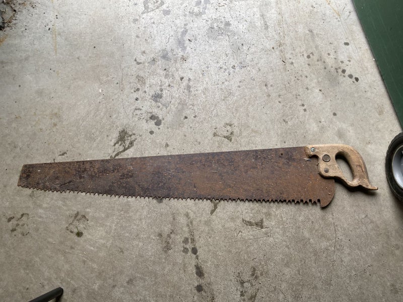 Vintage Cross Cut Saw Carousel 2