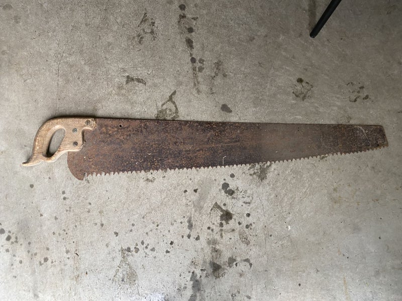 Vintage Cross Cut Saw Carousel 7