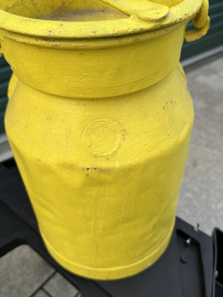 Vintage Cream Can and Lid Carousel 7