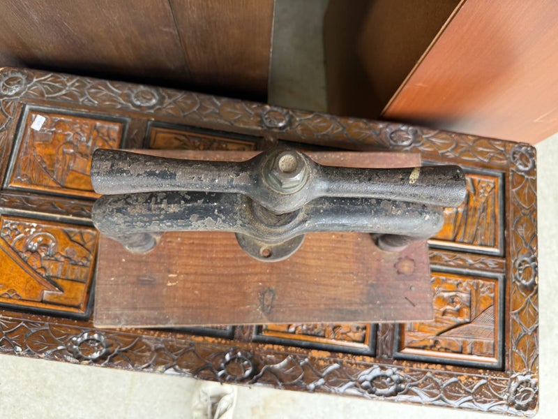 Cast Iron Book Press Carousel 5