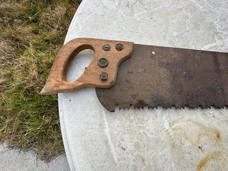 Vintage Cross Cut Saw Carousel 2