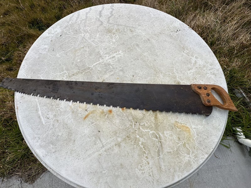 Vintage Cross Cut Saw Carousel 4