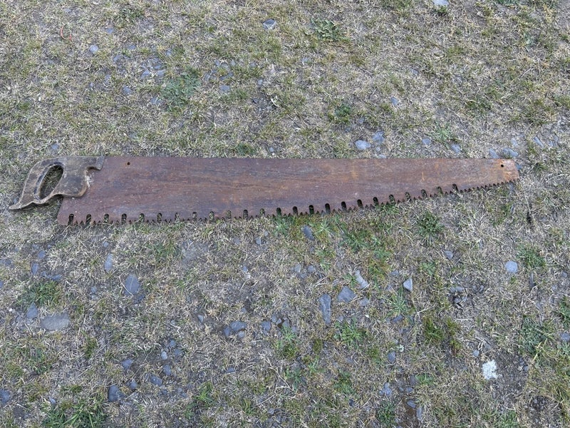 Vintage Cross Cut Saw Carousel 2