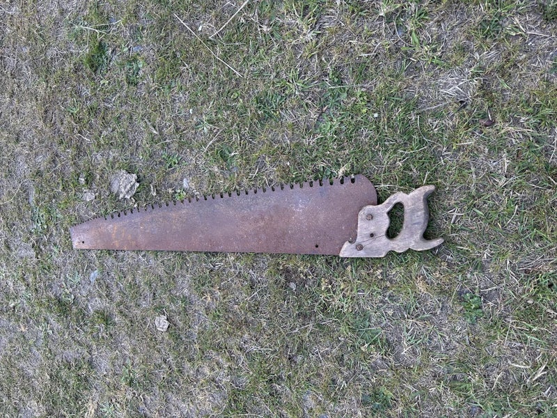 Vintage Cross Cut Saw Carousel 1