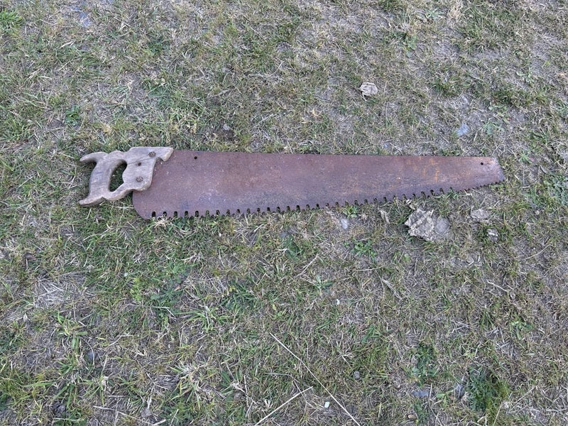 Vintage Cross Cut Saw Carousel 2