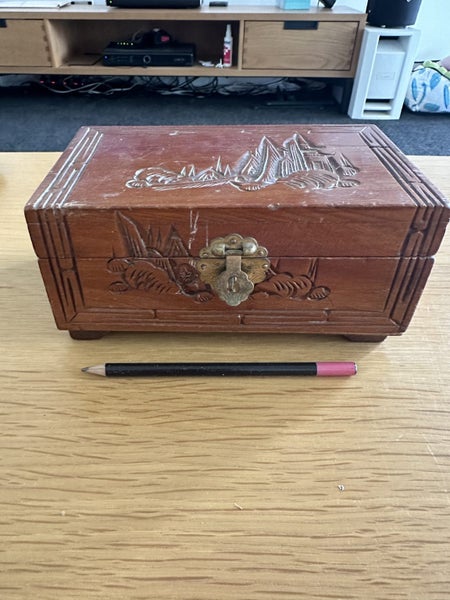 Wooden Jewellery/Trinket Box Carousel 1