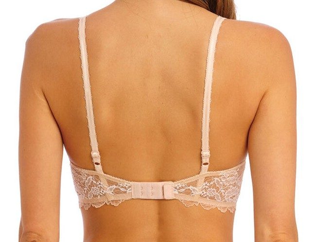 Wacoal Lace Perfection Plunge Bra Cafe Creme Carousel 2