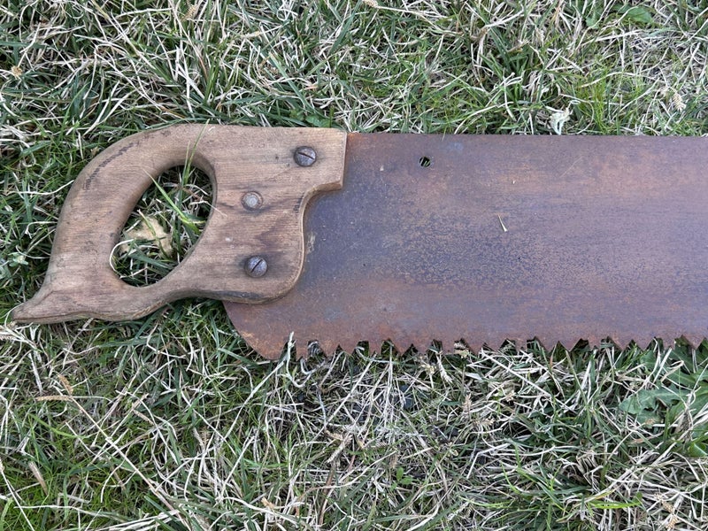 Vintage Cross Cut Saw Carousel 2