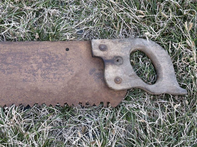 Vintage Cross Cut Saw Carousel 12