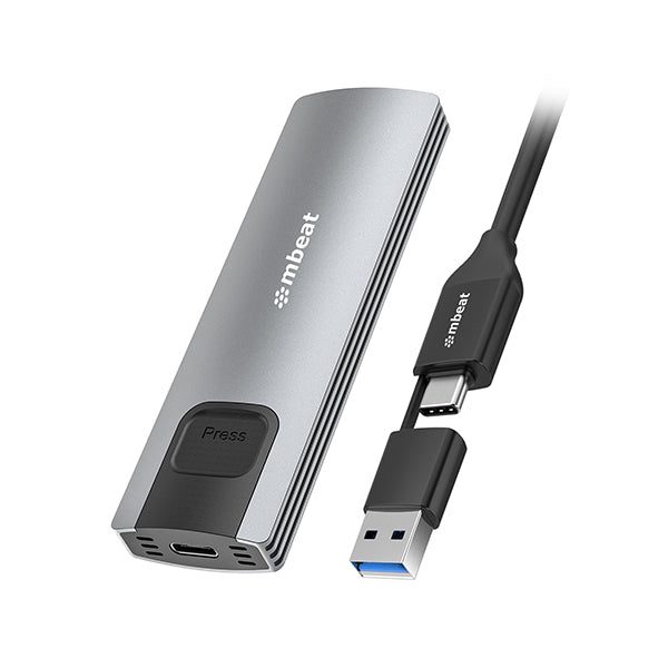 mbeat 10Gbps Nvme Sata Ssd Enclosure Easily Install Versatile Storage Carousel 1