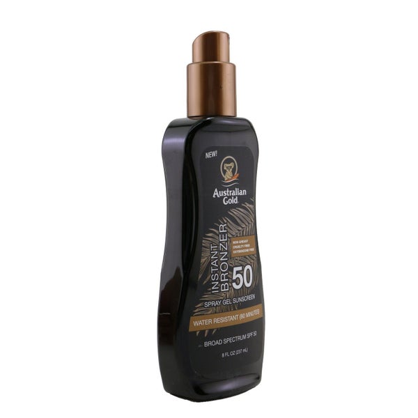 Australian Gold Spray Gel Sunscreen SPF 50 with Instant Bronzer 237ml/8oz Carousel 2
