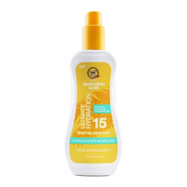 Australian Gold Spray Gel Sunscreen SPF 15 (Ultimate Hydration) 237ml/8oz Carousel 1