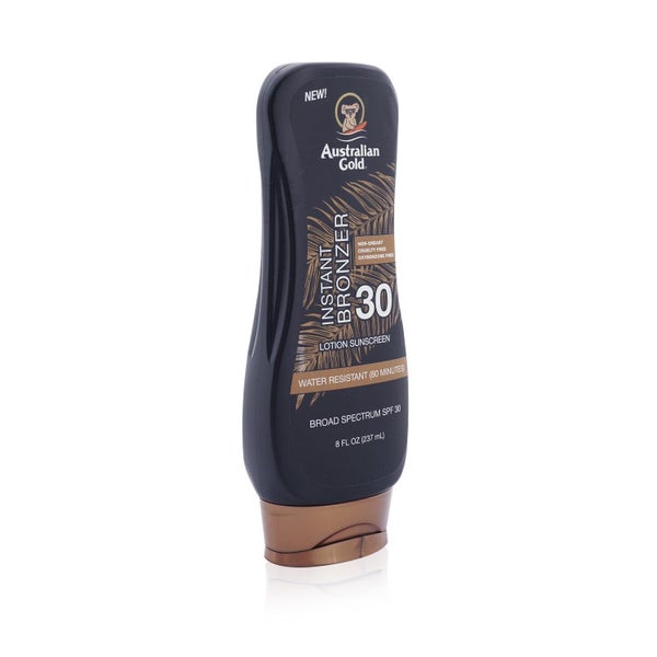 Australian Gold Lotion Sunscreen SPF 30 with Instant Bronzer 237ml/8oz Carousel 2
