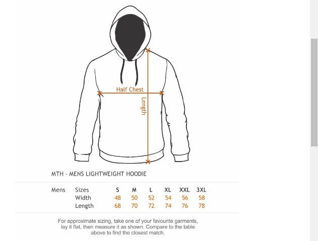 MTH CLOKE MENS T-SHIRT HOODIE- UNISEX Carousel 2