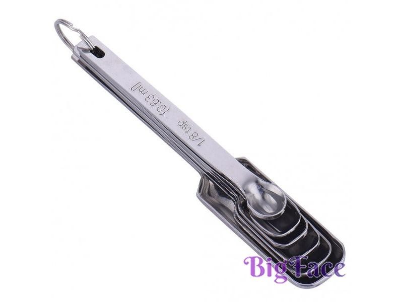 Kitchen Measuring Tools Spoon Set Stainless Steel For Cooking Baking Carousel 1