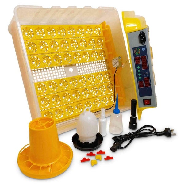 Rooster Farms Electric 48 Egg Incubator + Accessories Hatching Eggs Chicken Quai Carousel 2