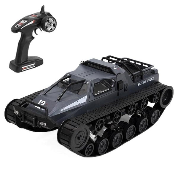 2.4G Rc Tracked Tank Off Road Vehicle Toy 1 12 Scale Grey Remote Controlled Toy Carousel 1