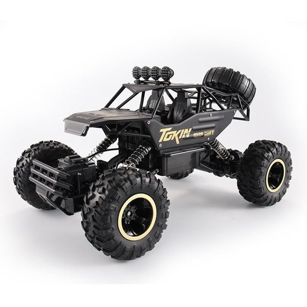 37Cm Remote Control Bigfoot Climbing Car 1 12 Alloy 4Wd Cross Country Toy Black Carousel 1