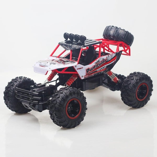 37Cm Remote Control Bigfoot Climbing Car 1 12 Alloy 4Wd Cross Country Toy Red R Carousel 1