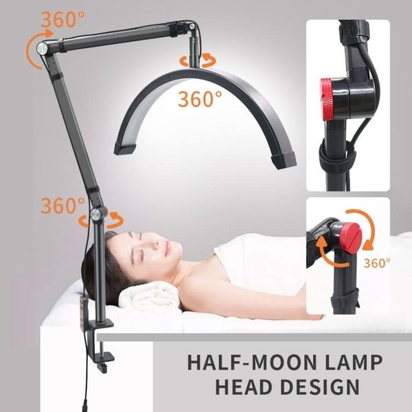 Parallel Deals Beauty Light For Eyelash Techs 16 Inch_White Makeup Mirrors Carousel 5