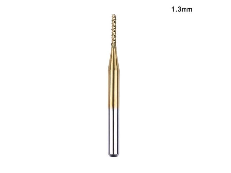 Useful 0.8mm-3.175mm Titanium Coated Carbide Milling Cutter Engraving Edge Carousel 1