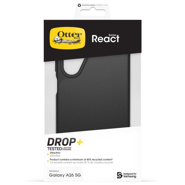 Otterbox React CaseFor Samsung A26 5G - Black Carousel 5