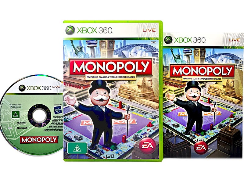 MONOPOLY The Original Edition (Xbox 360) *EXCELLENT + COMPLETE* Carousel 1