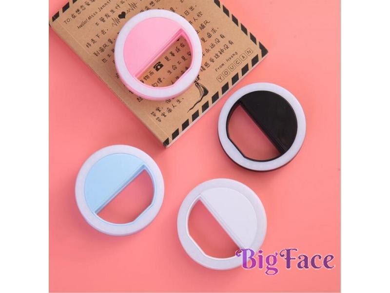 Phone Selfie Ring Flash Led Fill Light Lamp Camera Photography Video Spotlight Carousel 1