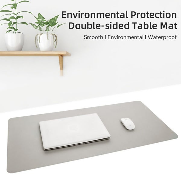Large Size Desk Protector Mat Pu Leather Waterproof Office Accessories Desk Mat Carousel 7